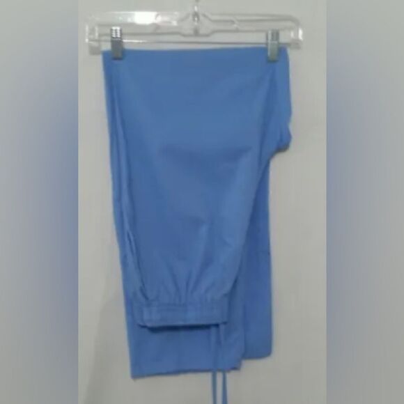 🔥Carols Scrubs Ladies Teal Blue Green  Bottom only Size Large Drawstring… - Picture 9 of 10